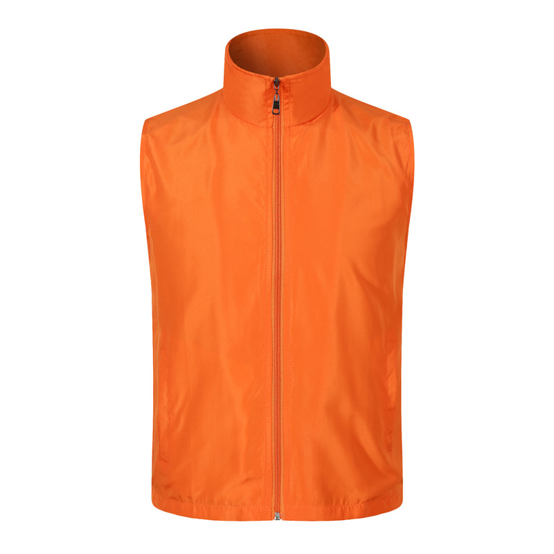 Lightweight Full Zip Golf Windbreaker Sleeveless Vest